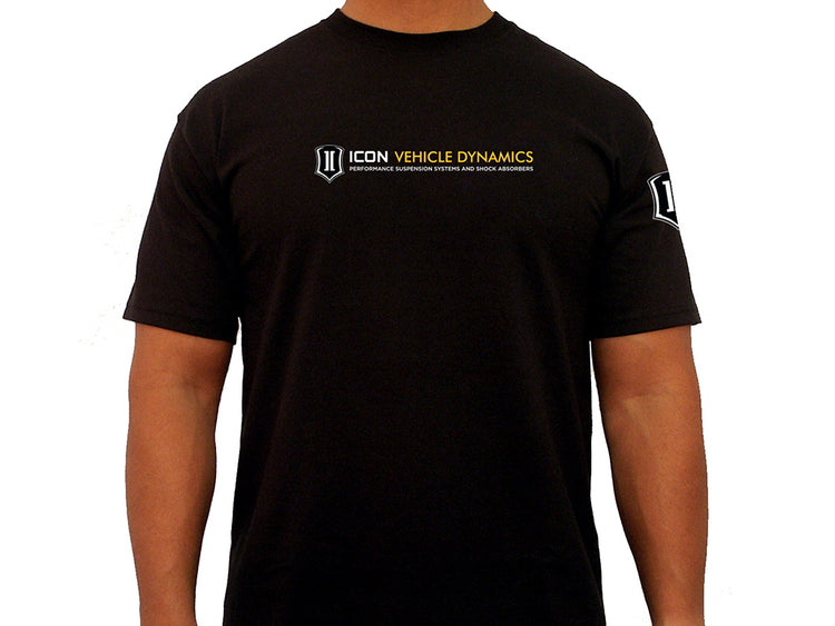 ICON Standard-Logo Tee – Black, Extra Large