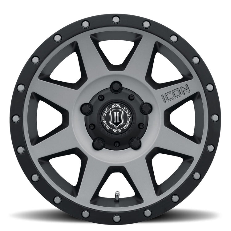 ICON Alloys Rebound, Titanium, 18 x 9 / 5 x 150, 25mm Offset, 6" BS