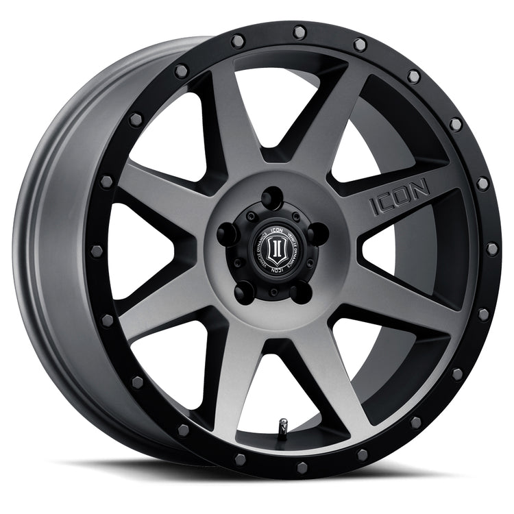 ICON Alloys Rebound, Titanium, 20 x 9 / 5 x 150, 16mm Offset, 5.625" BS
