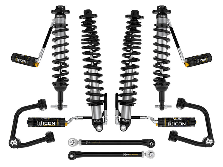 ICON 2021-2026 Ford Bronco, Sasquatch, 2-3" Lift, Stage 6 Suspension System, CDCV, Tubular