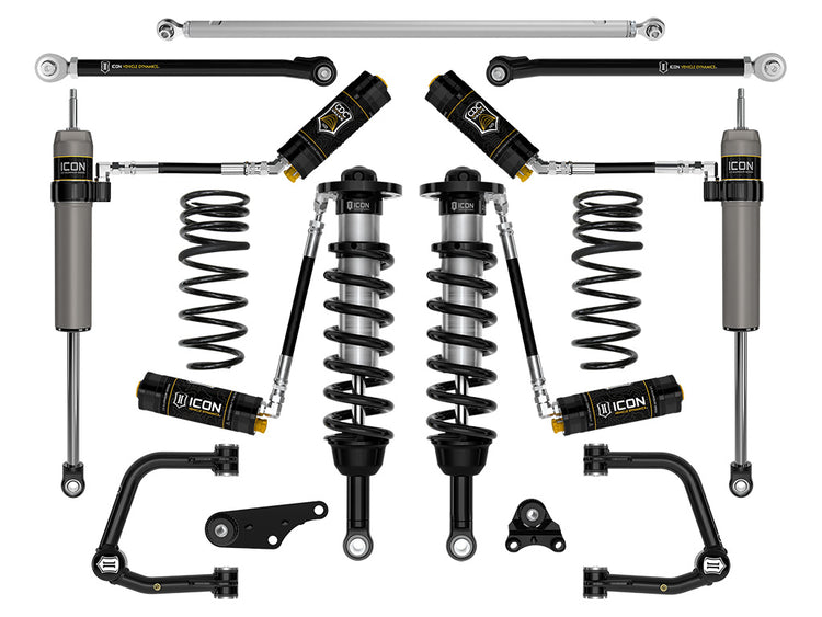 ICON 2025-2026 Toyota 4Runner 4WD, 1.25-3" Lift, Stage 8 Suspension System, Tubular