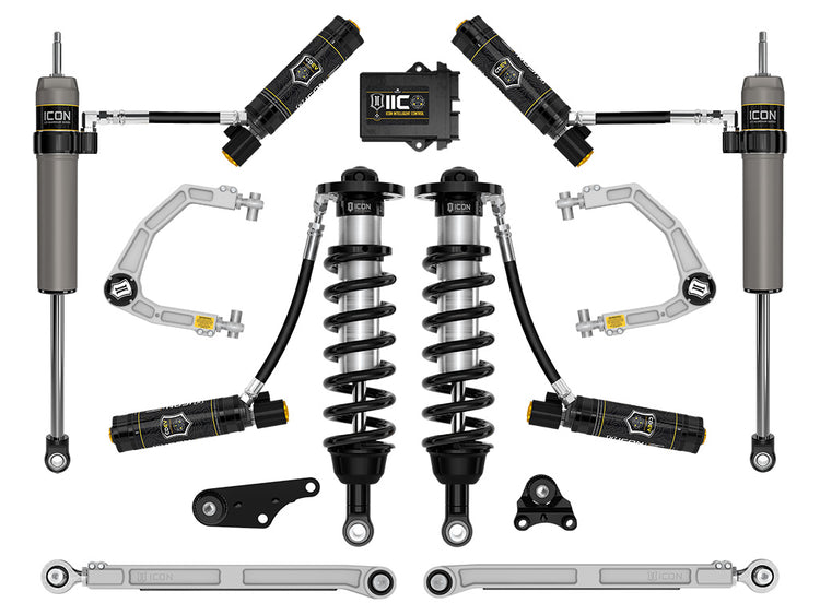 ICON 2024-2026 Toyota Tacoma 1.25-3" Lift, Stage 10 Suspension System, Billet