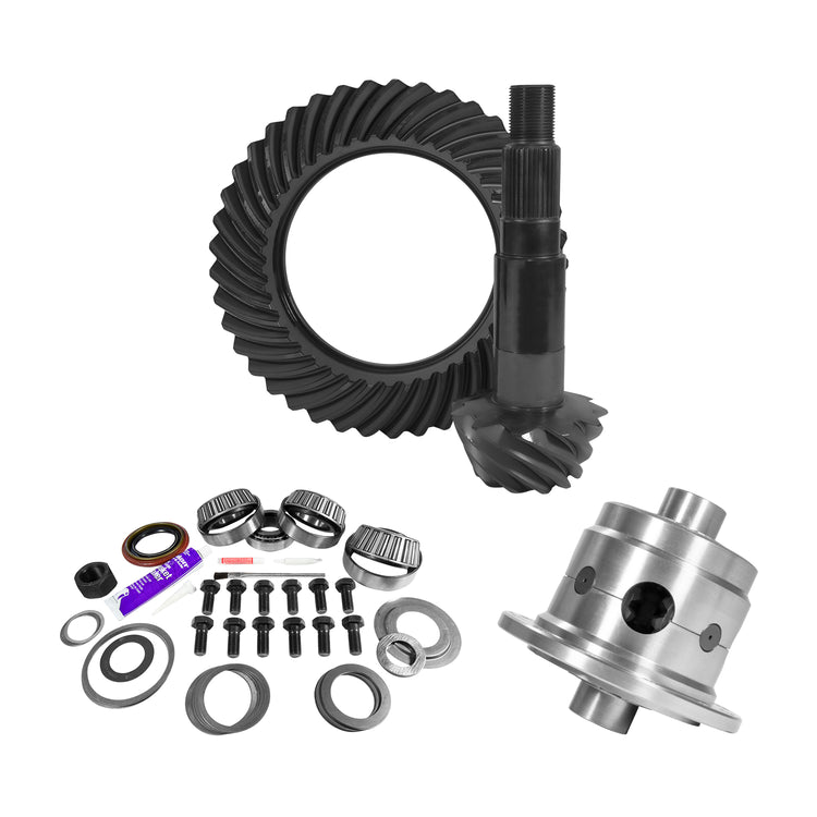 11.25" Dana 80 3.54 Rear Ring & Pinion, Install Kit, 35 Spline Posi, 4.125" BRG