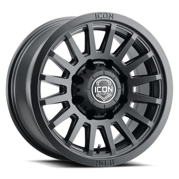 ICON Alloys Recon SLX, Satin Black, 18 x 9 / 8 x 170, 6mm Offset, 5.25" Backspace