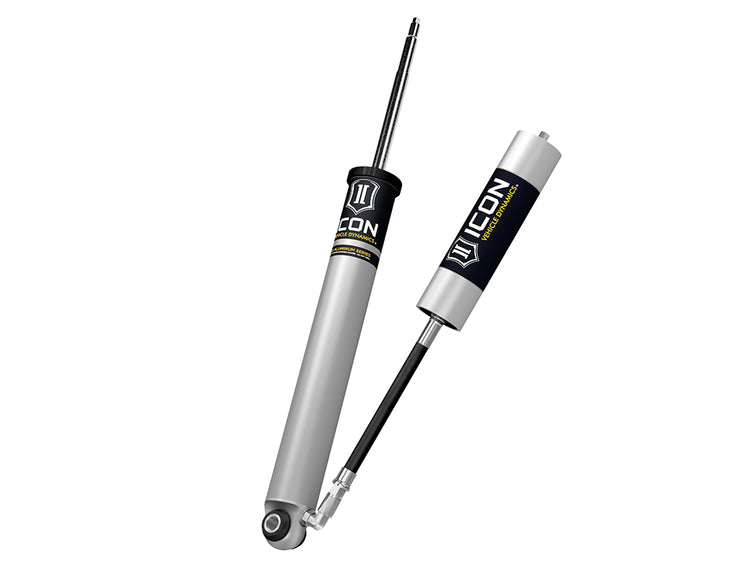 ICON 2014-2026 Ram 2500, 0" Lift Coil/3" Lift Air Ride, Rear, V.S. 2.0 Aluminum Series Shock Absorber, Remote Reservoir