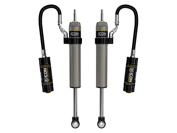 ICON 2025-2026 Toyota 4Runner, 0-3” Lift, Rear, V.S. 2.5 Aluminum Series Shock Absorbers, Remote Reservoir, Pair