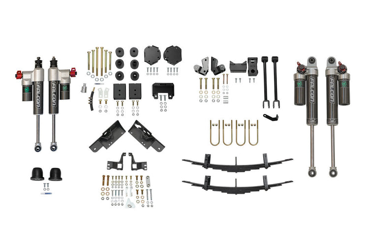 Van Compass Stage 6.3 - Sprinter 2500 4X4, 15-18 - 2 Inch Lift - Falcon 3.3 Shocks, Mid/Heavy Tune