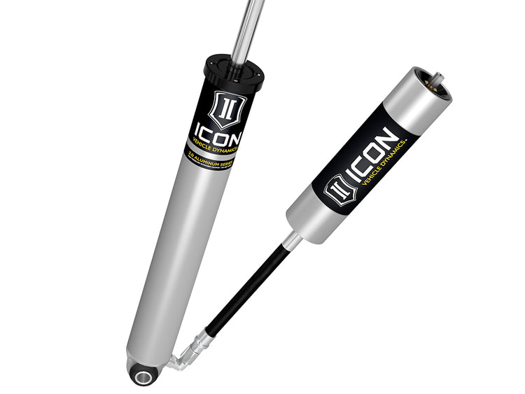 ICON 2014-2026 Ram 2500, 0" Lift Coil/3" Lift Air Ride, Rear, V.S. 2.0 Aluminum Series Shock Absorber, Remote Reservoir
