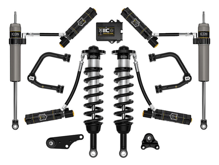 ICON 2024-2026 Toyota Tacoma 1.25-3" Lift, Stage 6 Suspension System, Tubular