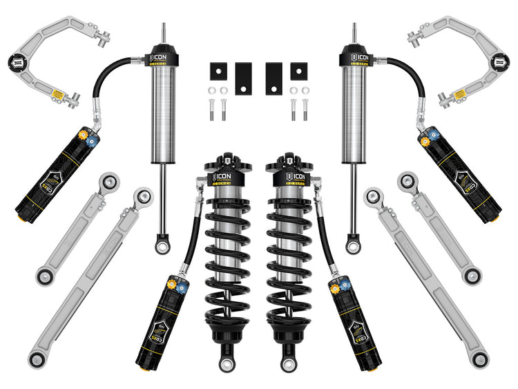 ICON 2022-2025 Toyota Tundra, 1.25-3.25" Lift, Stage 2, 3.0 Suspension System, Billet, CDXS