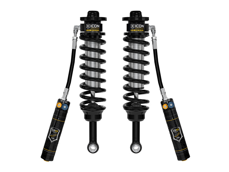 ICON 2025-2026 Toyota 4Runner, 2.25-3" Lift, Front, V.S. 3.0 Series Coilover Kit, Remote Reservoir w/ CDXS