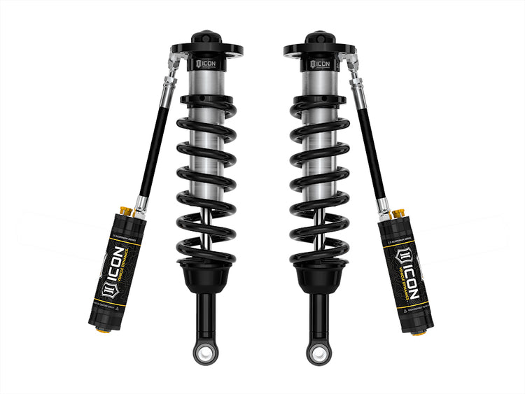 ICON 2022-2025 Toyota Tundra 1.25-3.5" Lift/2023-2025 Sequoia 3-4.5" Lift, Front, V.S. 2.5 Series Coilover Kit, Remote Reservoir w/ CDCV, Pair