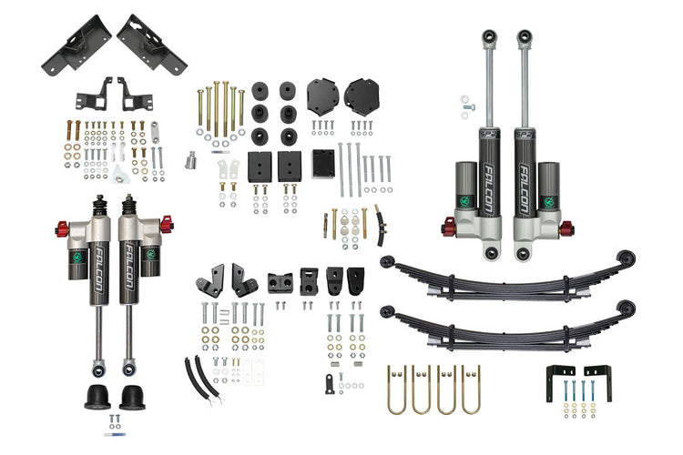 Van Compass Stage 6.3 - Sprinter 3500 Awd, 23-Up - 2 Inch Lift - Falcon 3.3, Mid/Heavy Tune