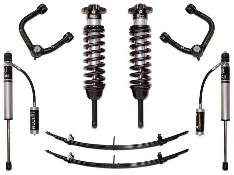 ICON 2005-2015 Toyota Tacoma 0-3.5" Lift/2016-2023 Tacoma 0-2.75" Lift, Stage 3 Suspension System, Tubular