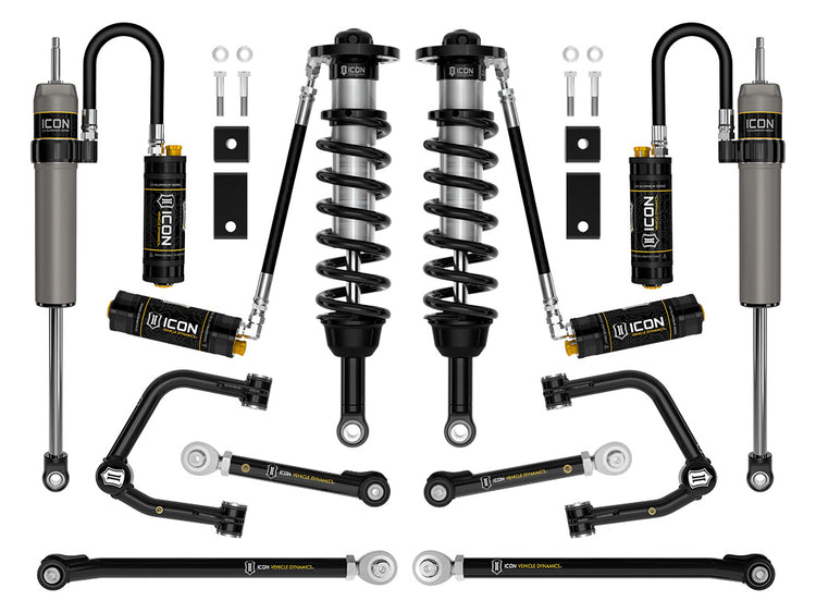 ICON 2022-2026 Toyota Tundra, 2-3.5" Lift, Stage 10, 2.5 Suspension System, Tubular, CDCV