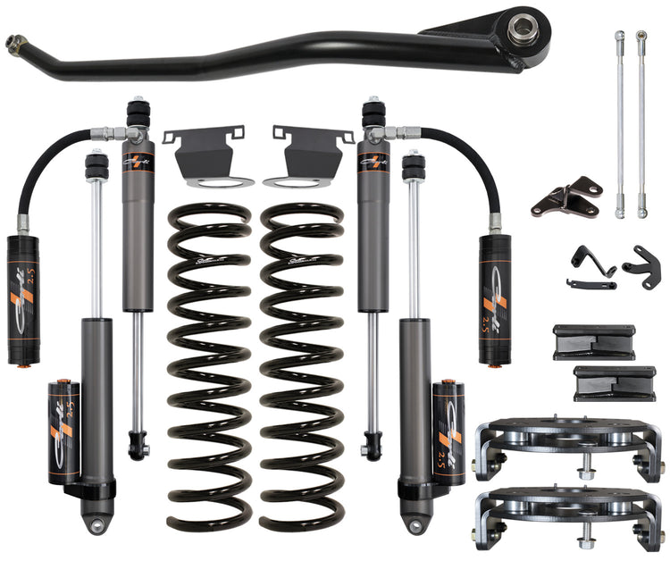 Carli Leveling System, Pathfinder, 2.5” Lift, 2014-26 Ram 2500, Factory Rear Air
