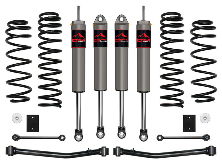 Dynatrac 2018-2023 Jeep Wrangler JL, 4-Door, Gas, 2" Suspension Lift System 4