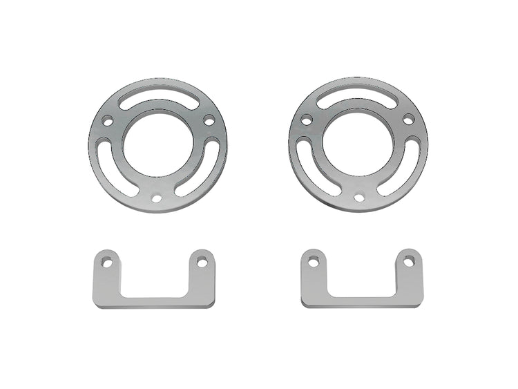 ICON Alloys 2019-2026 Chevrolet Silverado 1500/GMC Sierra 1500, Front, 2" Lift, Billet Coilover Spacer Kit