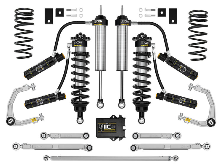 ICON 2023-2025 Toyota Sequoia, 3-4.25" Lift, Stage 4 3.0 Suspension System, Billet, TRD