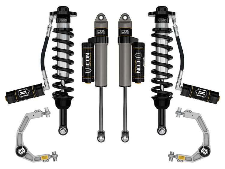 ICON 2021-2025 Ford F-150 Tremor, 2.5-3" Lift, Stage 3 Suspension System, Billet