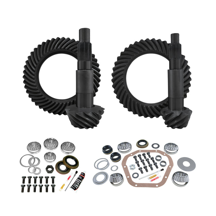 Yukon Re-Gear & Installation Kit, Dana 60 front, Dana 80 rear, F350, 4.11 thick