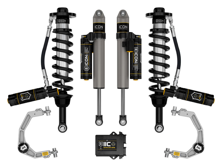 ICON 2021-2025 Ford F-150 Tremor, 2.5-3" Lift, Stage 5 Suspension System, Billet