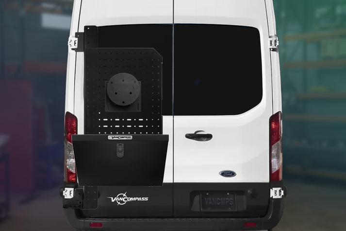 OUTBACK WITH GRID, SPARE TIRE MOUNT AND LITTLE BOX, DRIVER SIDE for FO