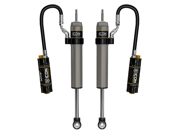 ICON 2025-2026 Toyota 4Runner, 0-3” Lift, Rear, V.S. 2.5 Aluminum Series Shock Absorbers, Remote Reservoir w/ CDCV, Pair