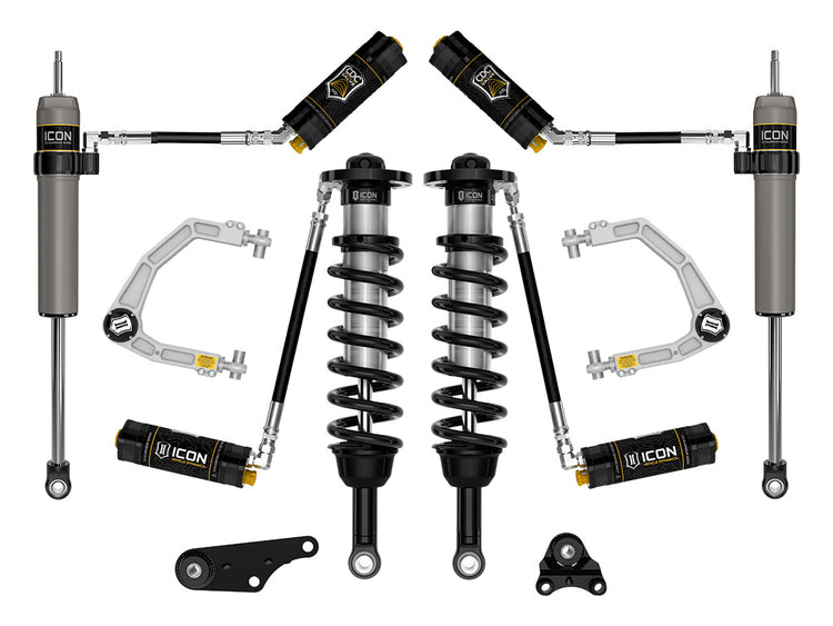 ICON 2024-2025 Toyota Tacoma 1.25-3" Lift, Stage 5 Suspension System, Billet