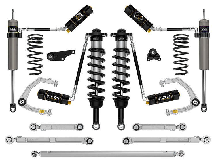 ICON 2025-2026 Toyota 4Runner 4WD, 1.25-3" Lift, Stage 10 Suspension System, Billet