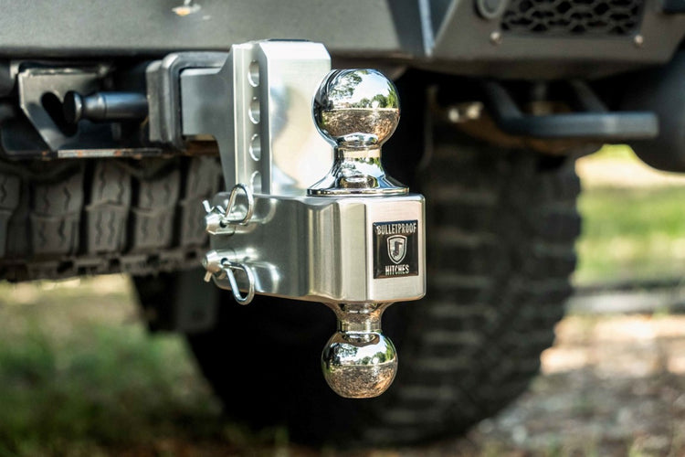 BulletProof 2.0" Aluminum Medium Duty 2" Drop/Rise Hitch