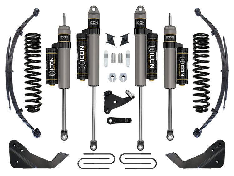 ICON 2005-07 Ford F250/F350, 7" Lift, Stage 4 Suspension System