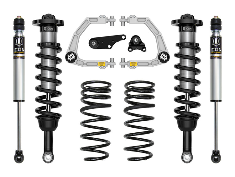 ICON 2024-2026 Toyota Tacoma 1.25-3" Lift, Stage 2 Suspension System, Billet, Triple Rate Rear Springs