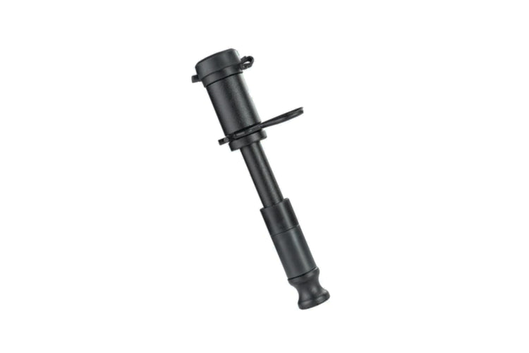 BulletProof Hitches - 5/8" Trailer Hitch Locking Pin - Universal Fit, Stainless Steel, Weather Resistant Rubber Cap - Black, 1 Pack