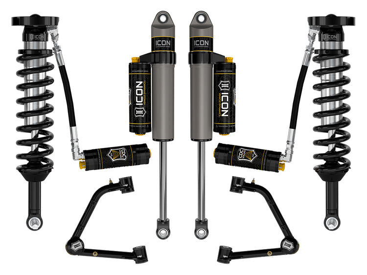 ICON 2023-2026 GMC Canyon AT4, Denali, & Elevation/Chevrolet Colorado Trail Boss, 1.75-2.5" Lift, Stage 5 Suspension System, Tubular