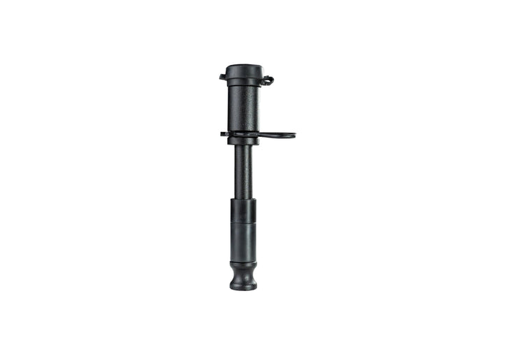 BulletProof Hitches - 5/8" Trailer Hitch Locking Pin - Universal Fit, Stainless Steel, Weather Resistant Rubber Cap - Black, 1 Pack