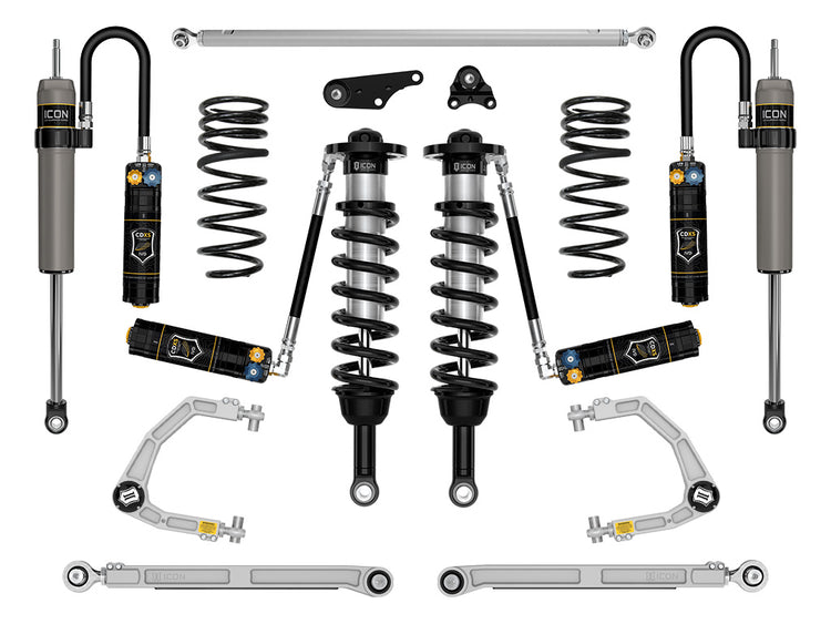 ICON 2024-2026 Toyota Land Cruiser 250 Series, 1.25-3" Lift, Stage 8 Suspension System, CDXS, Billet