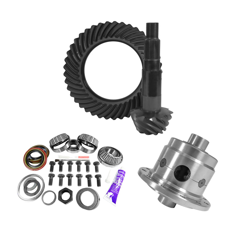 11.25" Dana 80 Thin 3.73 Rear Ring & Pinion, Install Kit, 35 Spl Posi, 4.375"