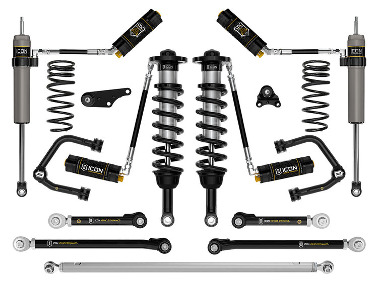 ICON 2024-2026 Toyota Tacoma 1.25-3" Lift, Stage 11 Suspension System, Tubular