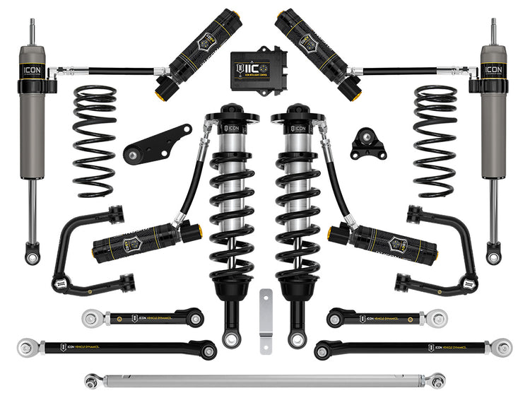 ICON 2024-2026 Toyota Land Cruiser 250 Series, 1.25-3" Lift, Stage 12 Suspension System, Tubular