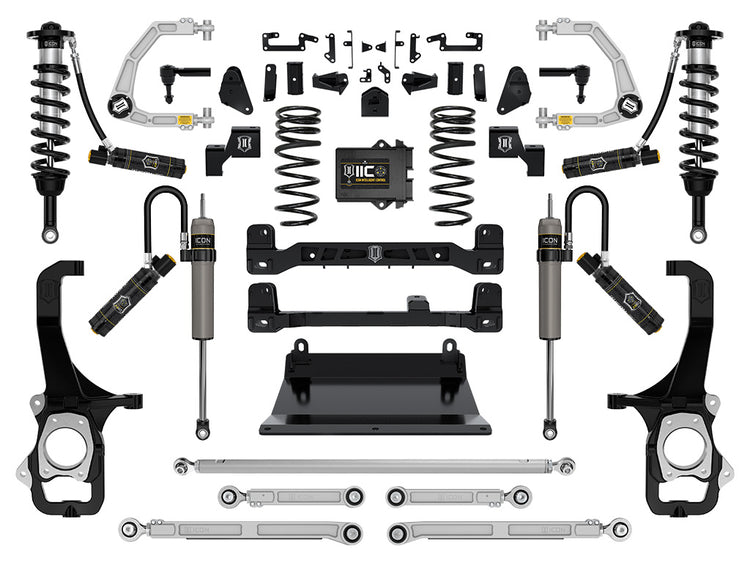 ICON 2022-2026 Toyota Tundra, 6" Lift, Stage 9 Suspension System, Billet