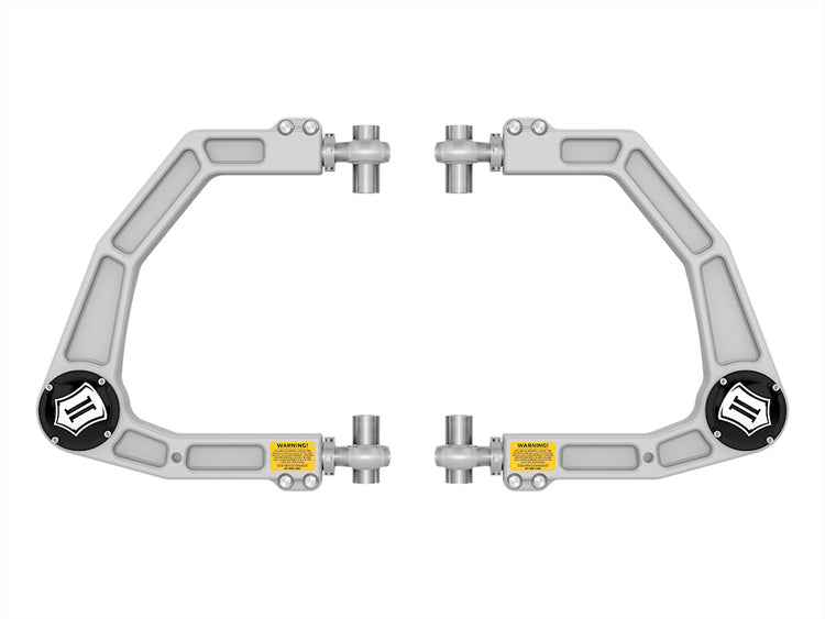 ICON 2022-2025 Toyota Tundra/2023-2025 Toyota Sequoia, Billet Upper Control Arm Kit, w/ Delta Joint Pro