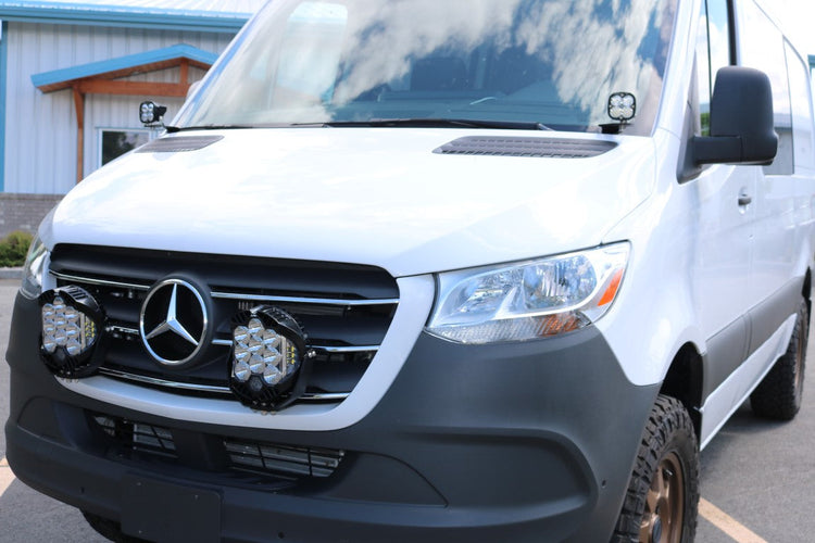 Van Compass Hoodline Light Pod Mount, Sprinter