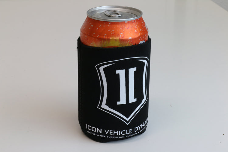 ICON Koozie, Black w/Shield Logo