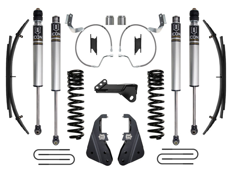 ICON 2023-2026 Ford F-250/F-350 Super Duty 4WD, Diesel, 4.5" Lift, Stage 1 Suspension System w/ Expansion Packs