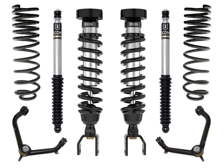 ICON 2019-2023 Ram 1500, 2-3" Lift, Stage 2 Suspension System, Tubular UCA
