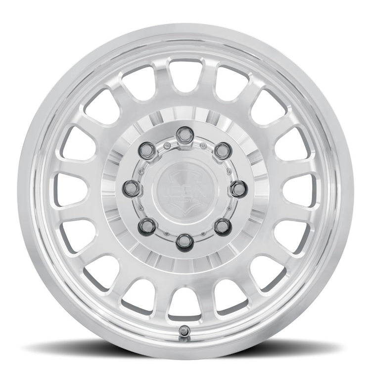 ICON Alloys Strat, Forged Series, Machined Finish, 18 x 9 / 8 x 180, 12mm Offset, 5.5" Backspace