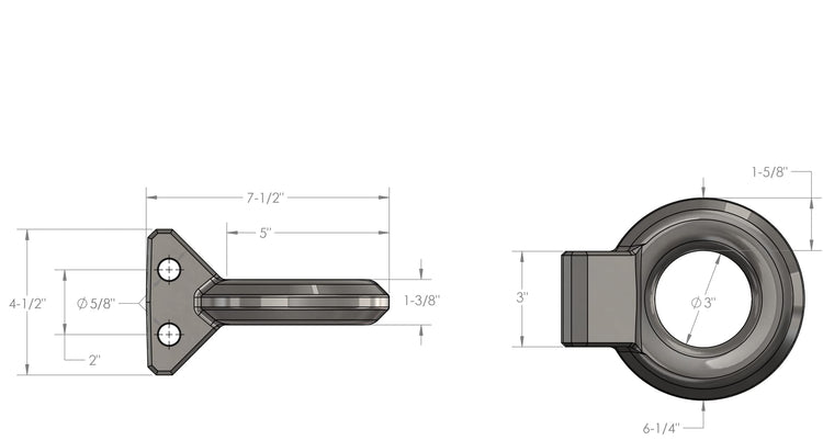 Bulletproof Loop (Lunette Ring) Attachment