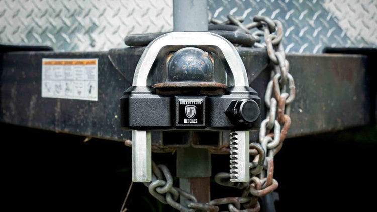BulletProof Hitches - Extreme Duty Trailer Coupler Lock - Universal Trailer Lock with 1" Solid Steel Bar - Fits 1-7/8", 2" and 2-5/16" Couplers - Heat-Treated & Pick-Resistant