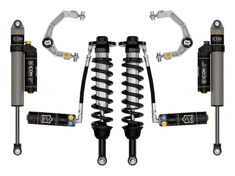 ICON 2021-2025 Ford F-150 Tremor, 2.5-3" Lift, Stage 4 Suspension System, Billet, CDXS